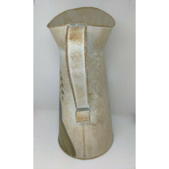 Rustic Primitive Large Tin Coffee Pot Country Home - Picture 3 of 9